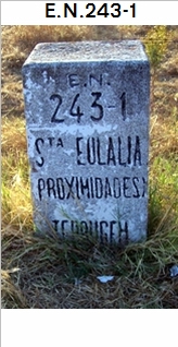 E.N. 243-1 - Santa Eullia - Barbacena
 - Vila Fernando - Conceio - E.N.4
